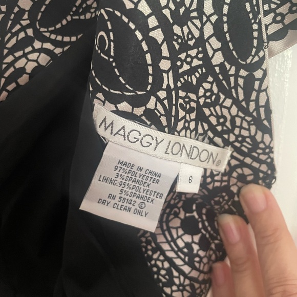 Maggie London Dress. Size 6 (but fits more like a 4). - Picture 1 of 5